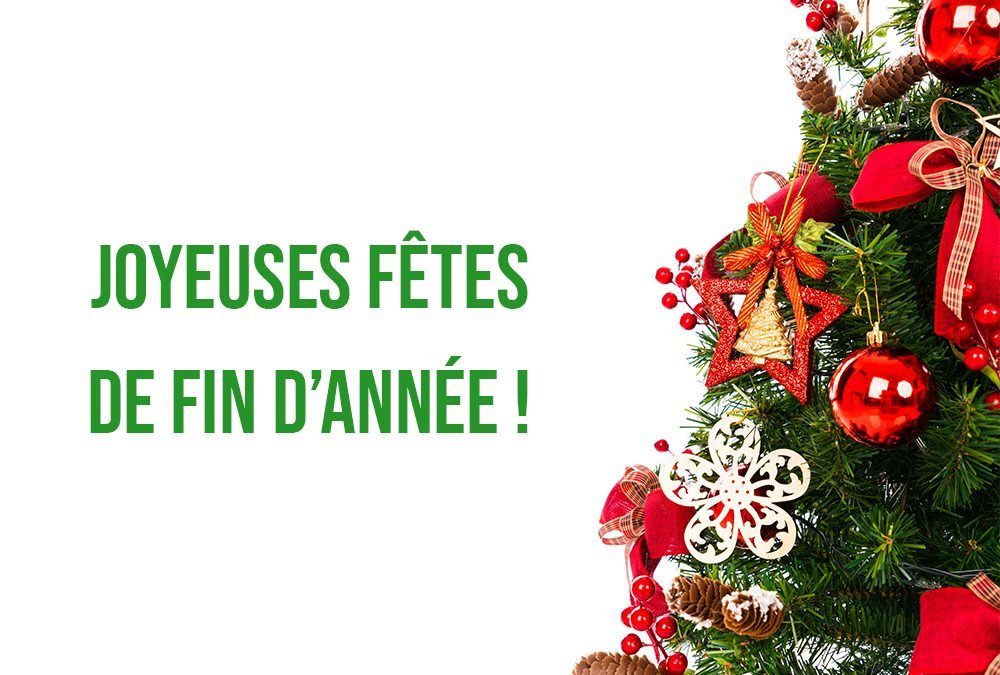 Joyeuses fêtes !